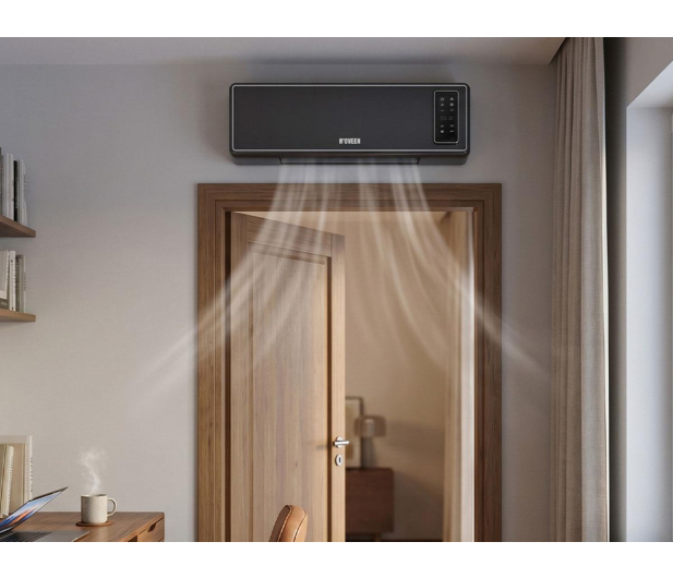 NOVEEN Kurtyna powietrzna HC3399 X-LINE TUYA WIFI SMART BLACK - 1601582 - zdjęcie 8